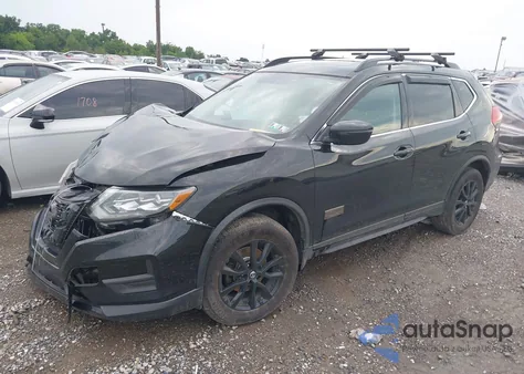 2017 Nissan Rogue Sv from USA, damaged, VIN 5N1AT2MV2HC757212
